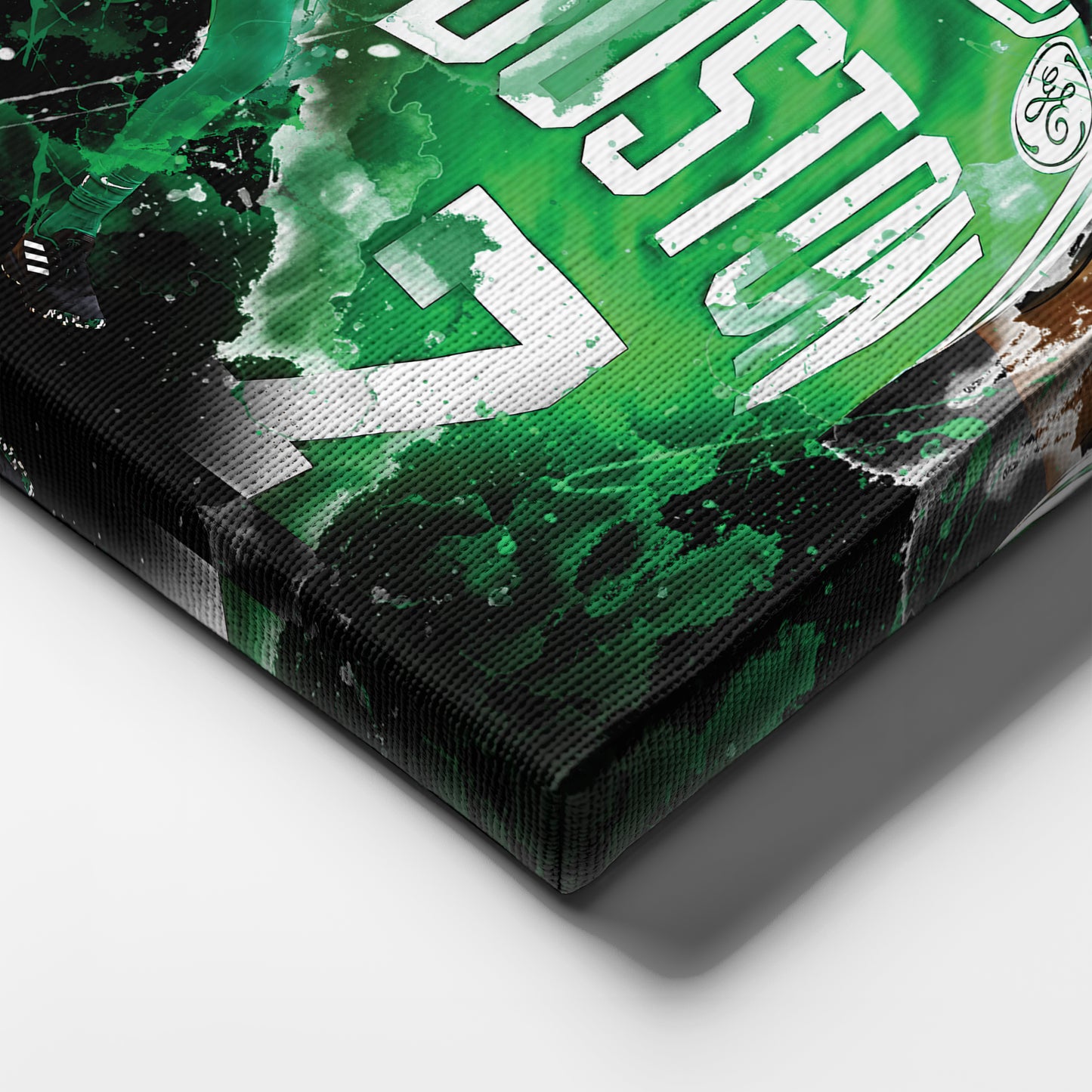 Jaylen Brown Celtics Canvas Print | Boston Basketball Wall Art