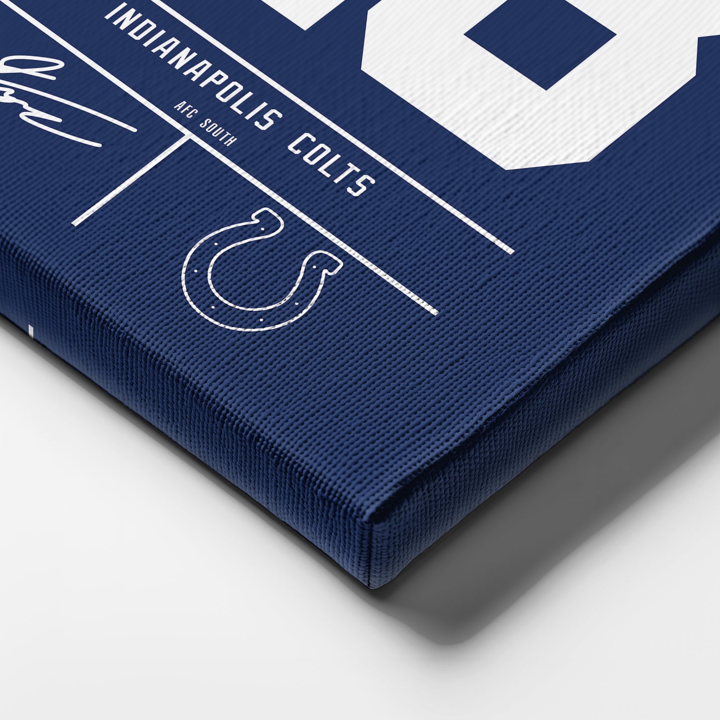 Jonathan Taylor Colts Jersey Canvas Print | Wall Art Decor