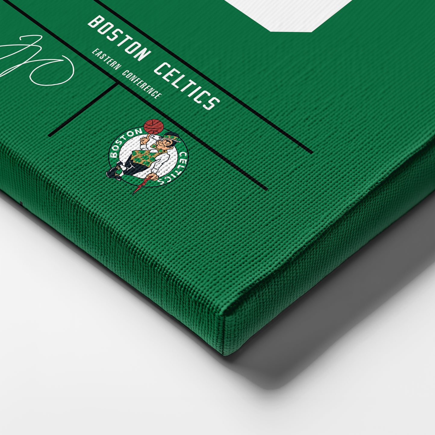 Jayson Tatum Celtics Jersey Canvas Print | Wall Art Decor