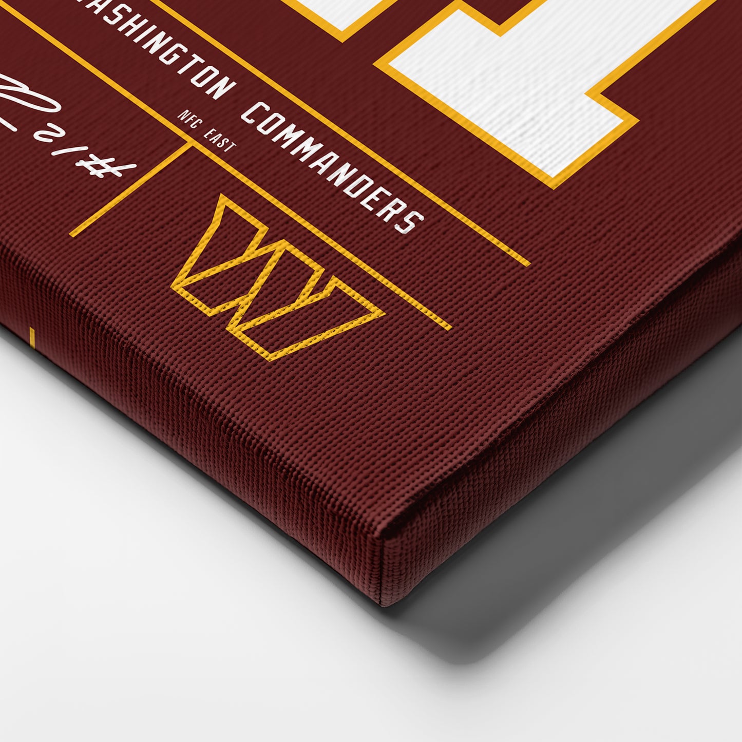 Sean Taylor Commanders Jersey Canvas Print | Wall Art Decor