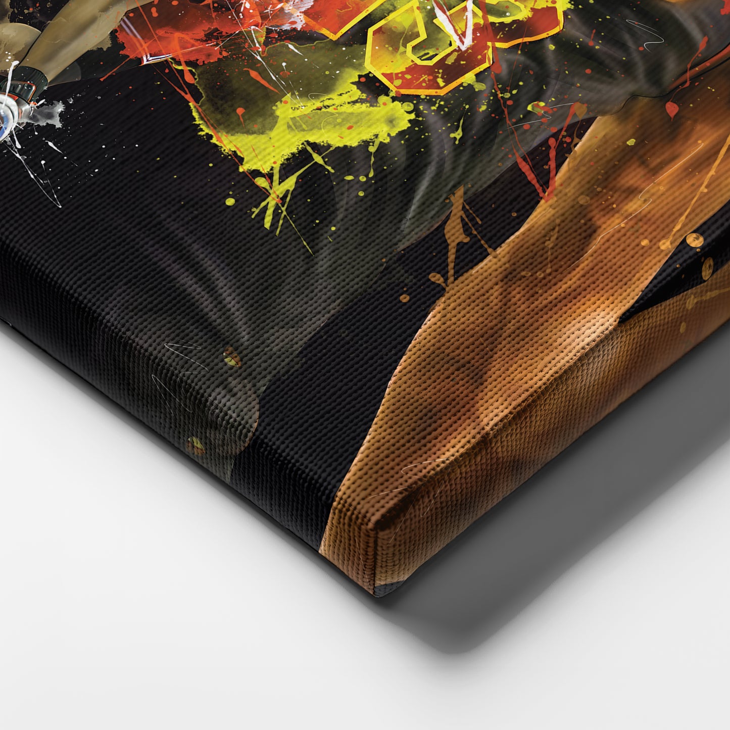 LeBron James Cavaliers Canvas Print | Cleveland Basketball Wall Art