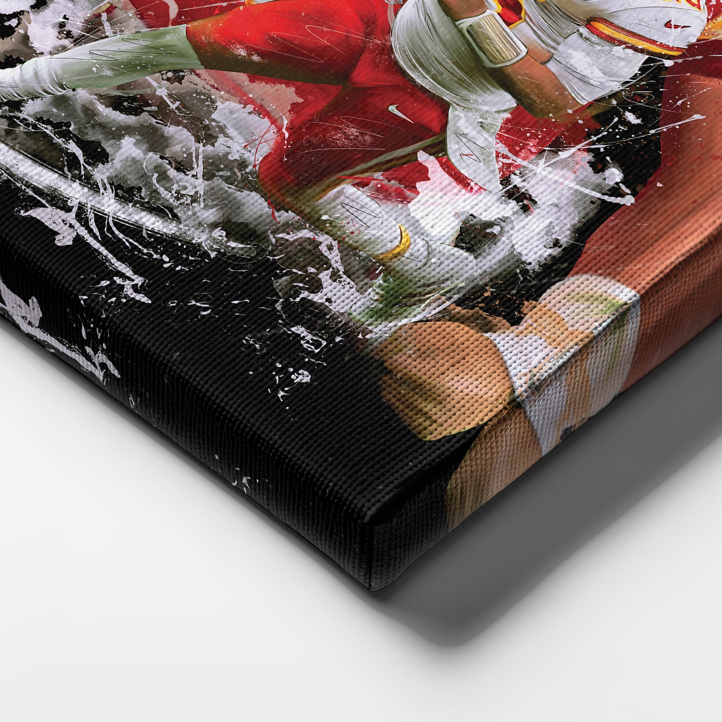 Patrick Mahomes Chiefs Canvas Print | Kansas City Football Wall Art