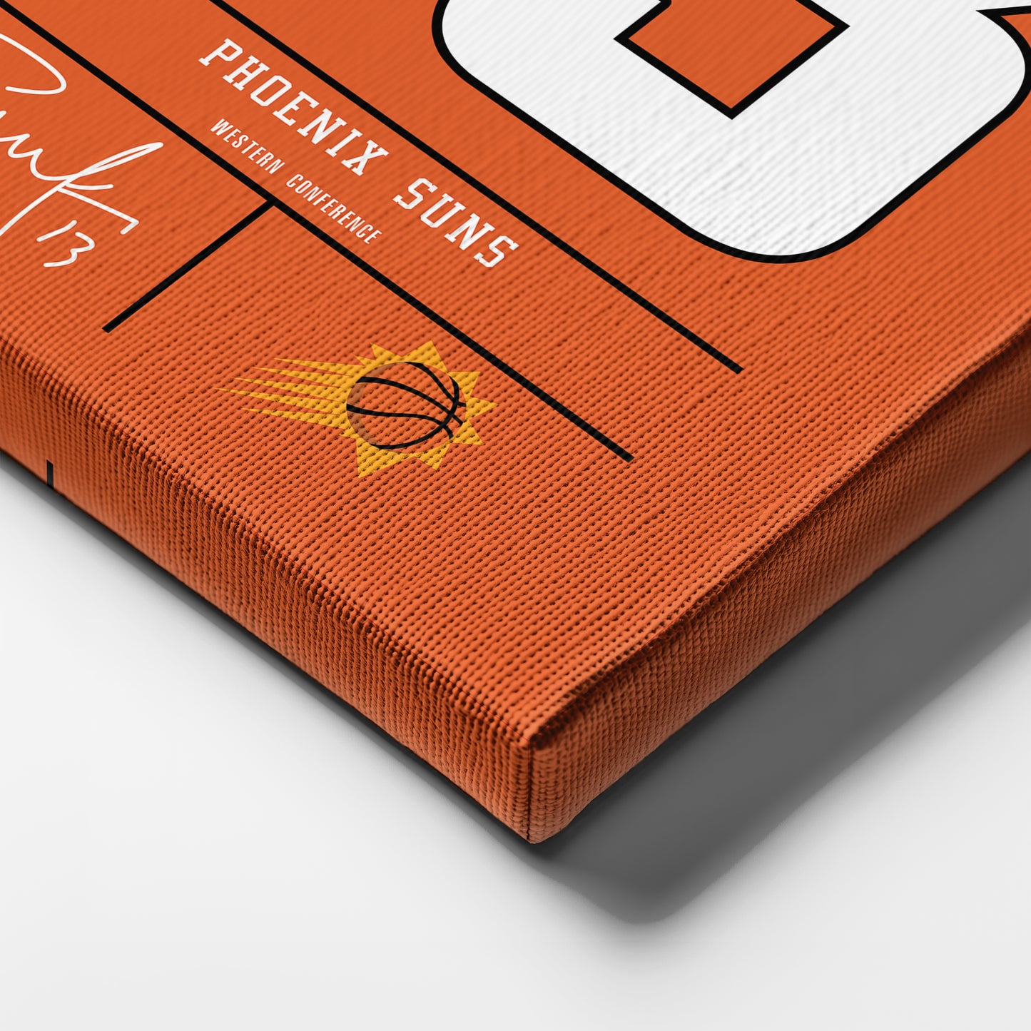 Steve Nash Suns Jersey Canvas Print | Wall Art Decor