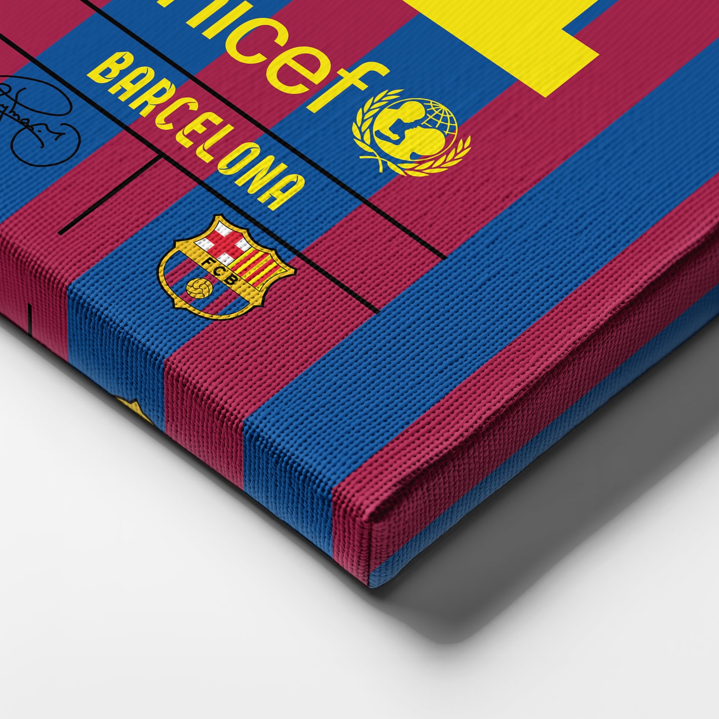 Neymar Jr. Barcelona Jersey Canvas Print | Wall Art Decor