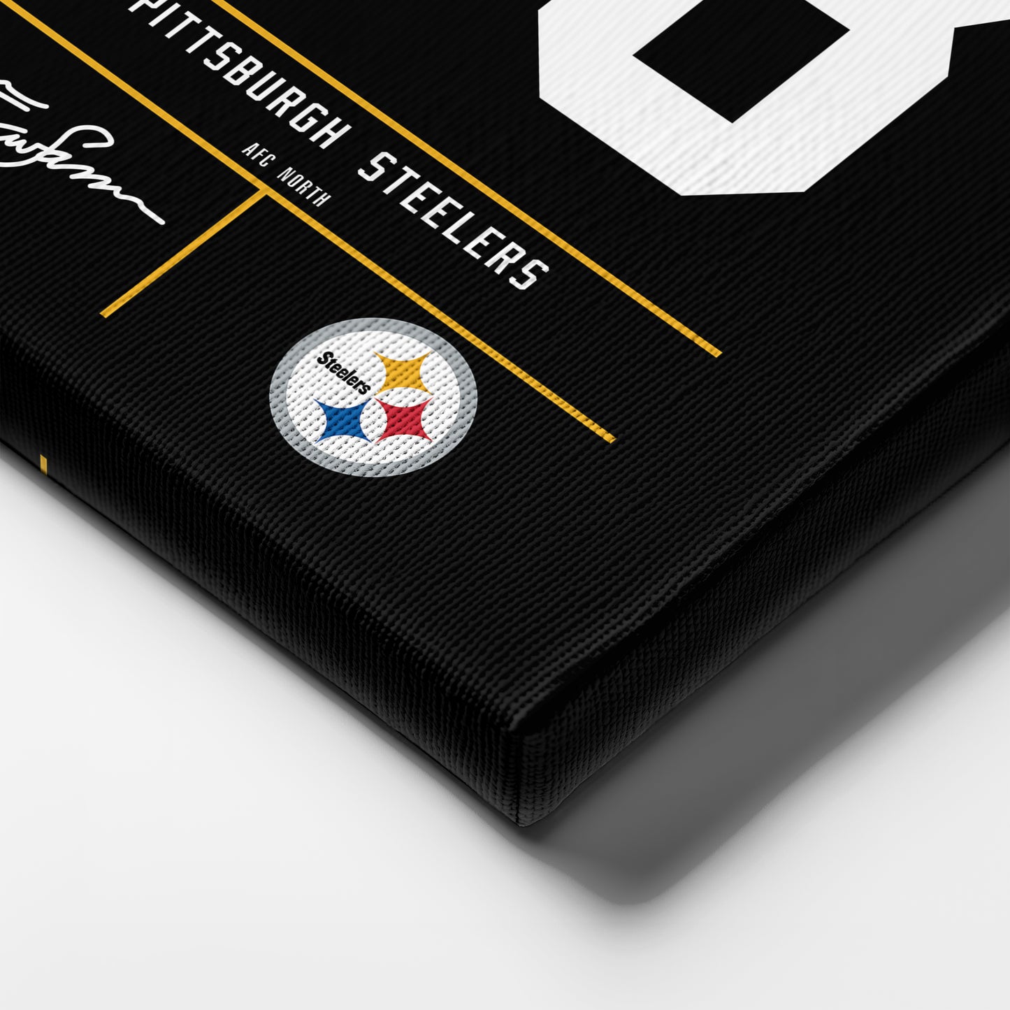Lynn Swann Pittsburgh Steelers Jersey Canvas Wall Art