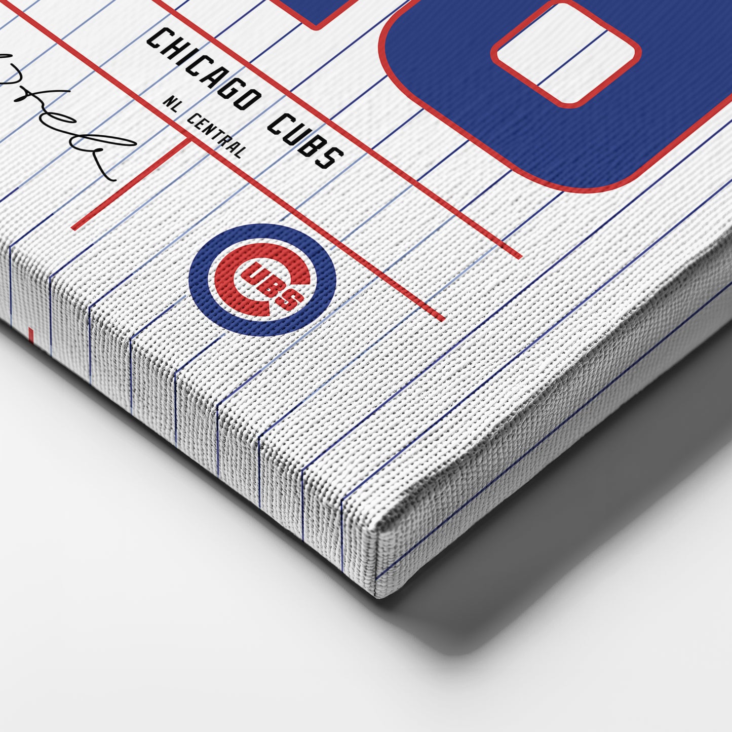 Kyle Hendricks Cubs Jersey Canvas Print | Wall Art Decor
