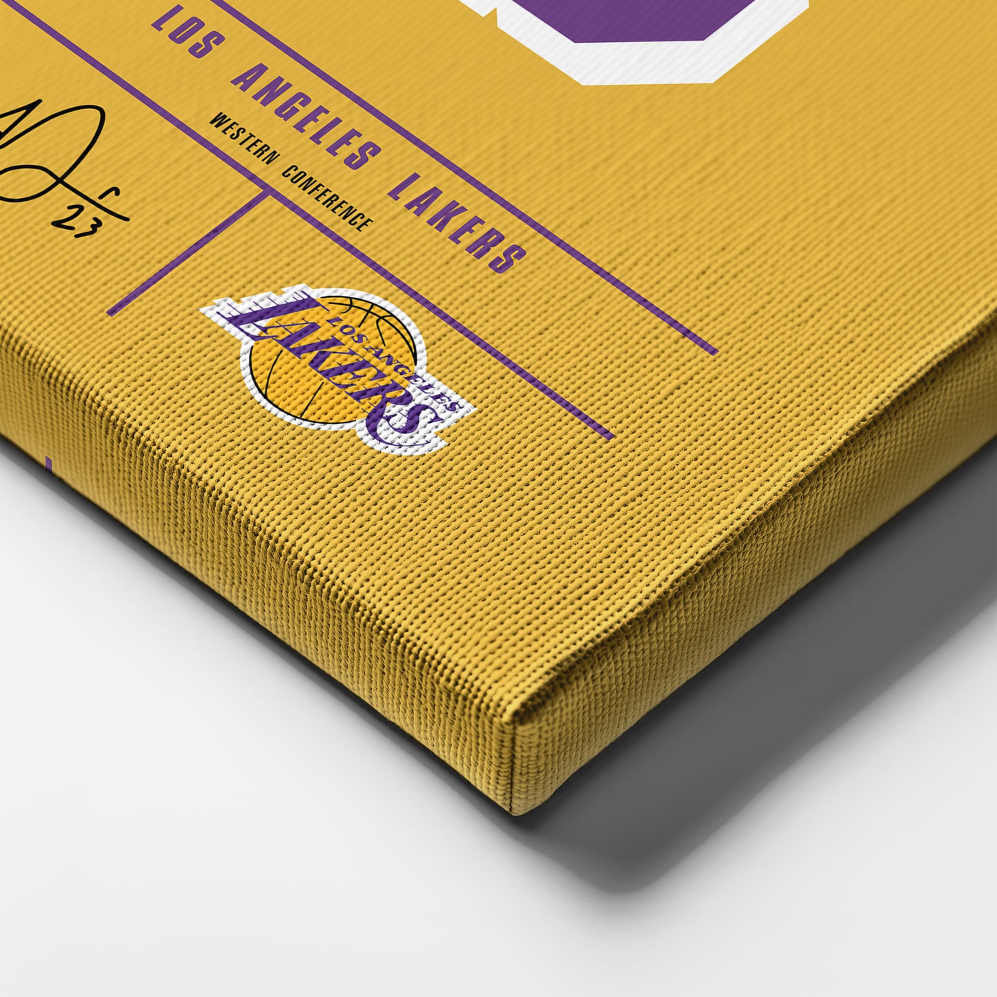 Anthony Davis Lakers Jersey Canvas Print | Wall Art Decor