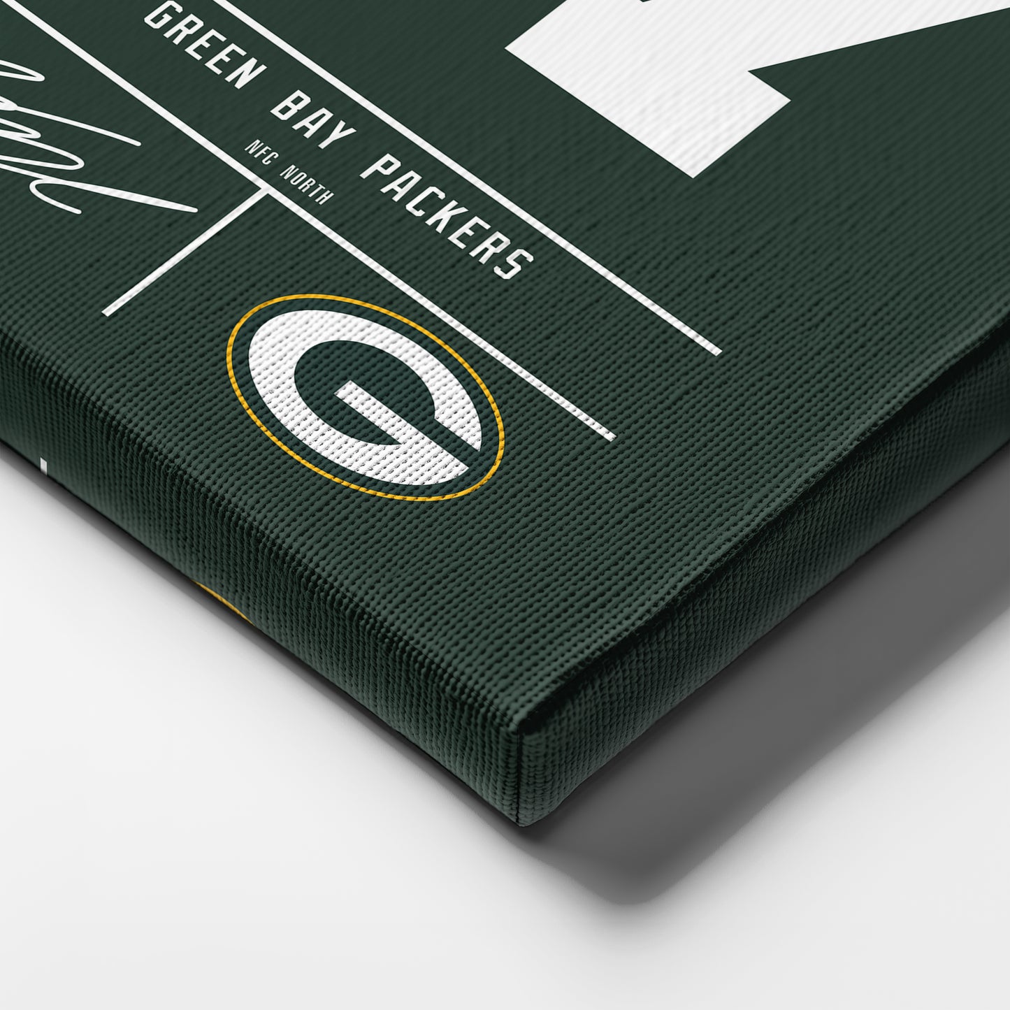 Jordy Nelson Packers Jersey Canvas Print | Wall Art Decor