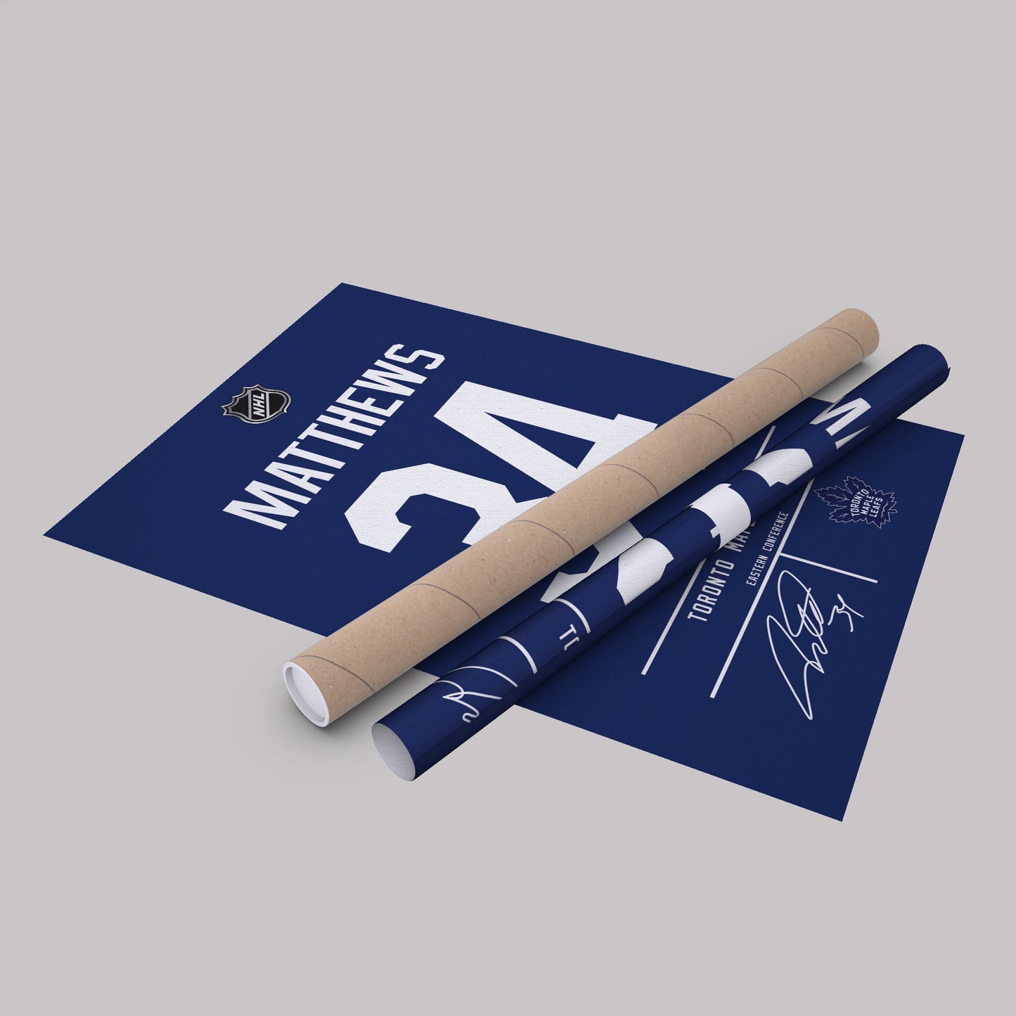 Auston Matthews Maple Leafs Jersey Canvas Print | Wall Art Decor