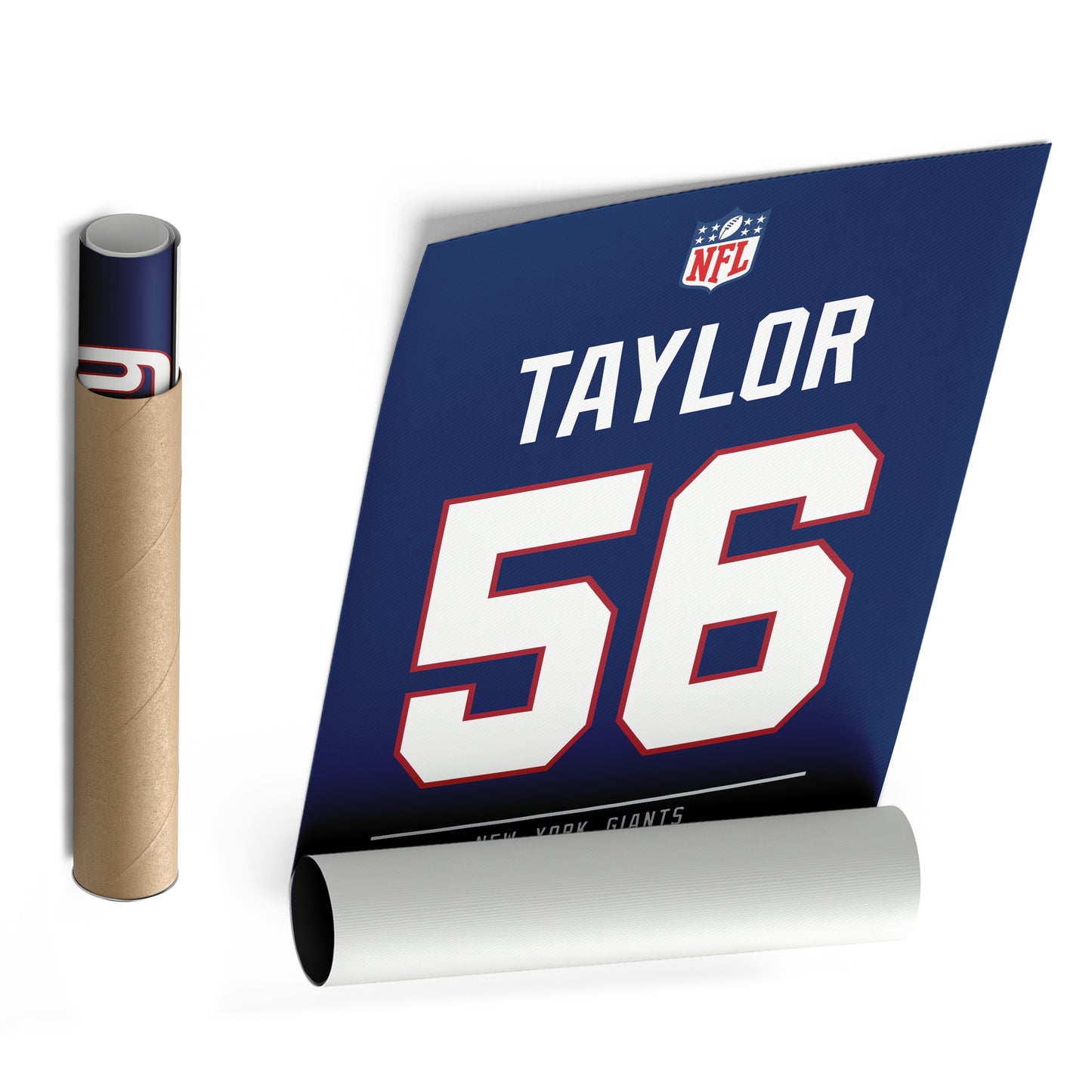 Lawrence Taylor Giants Jersey Canvas Print | Wall Art Decor