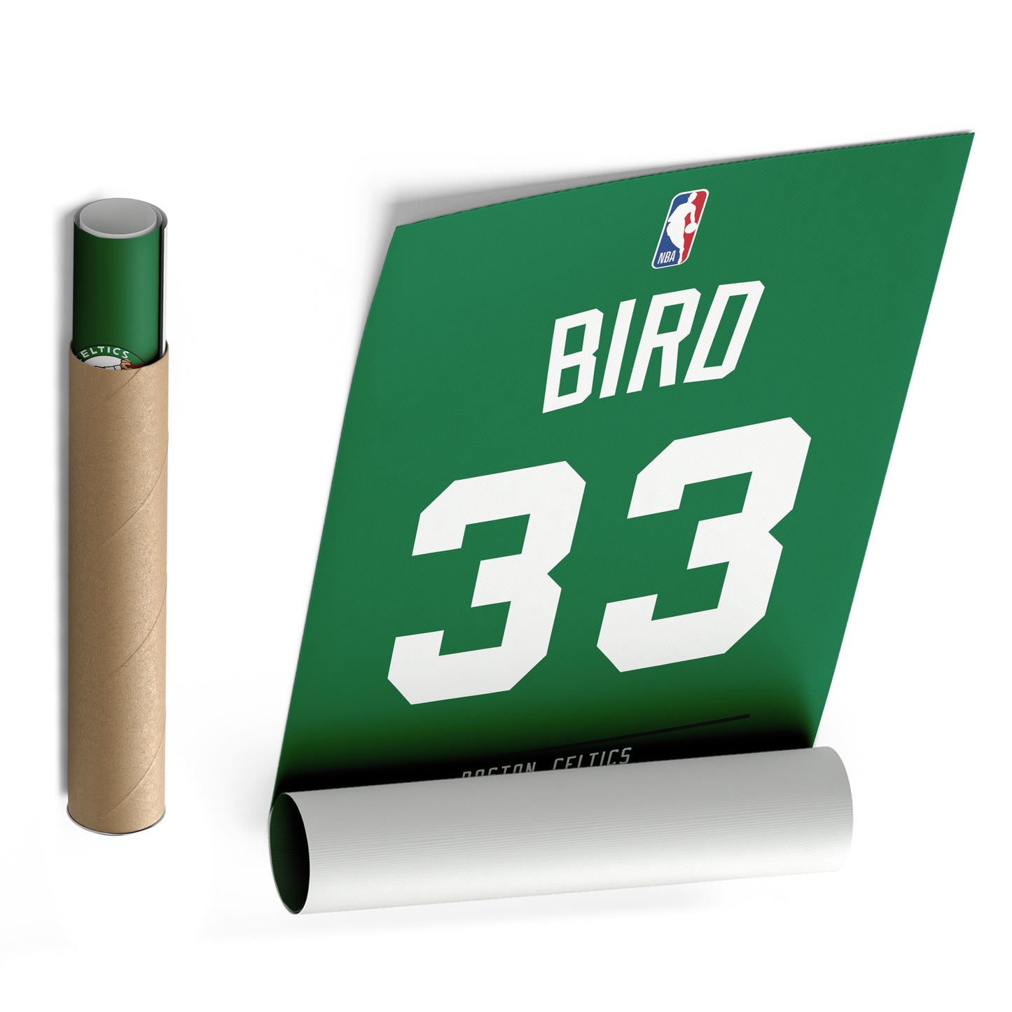 Larry Bird Celtics Jersey Canvas Print | Wall Art Decor