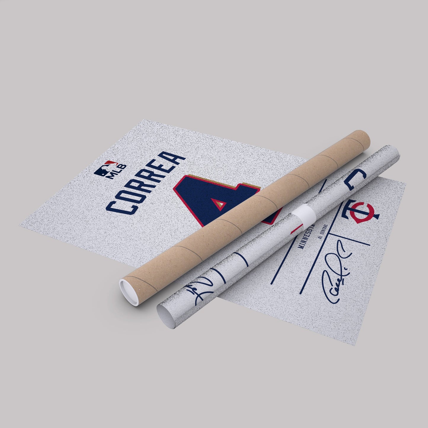 Carlos Correa Twins Jersey Canvas Print | Wall Art Decor
