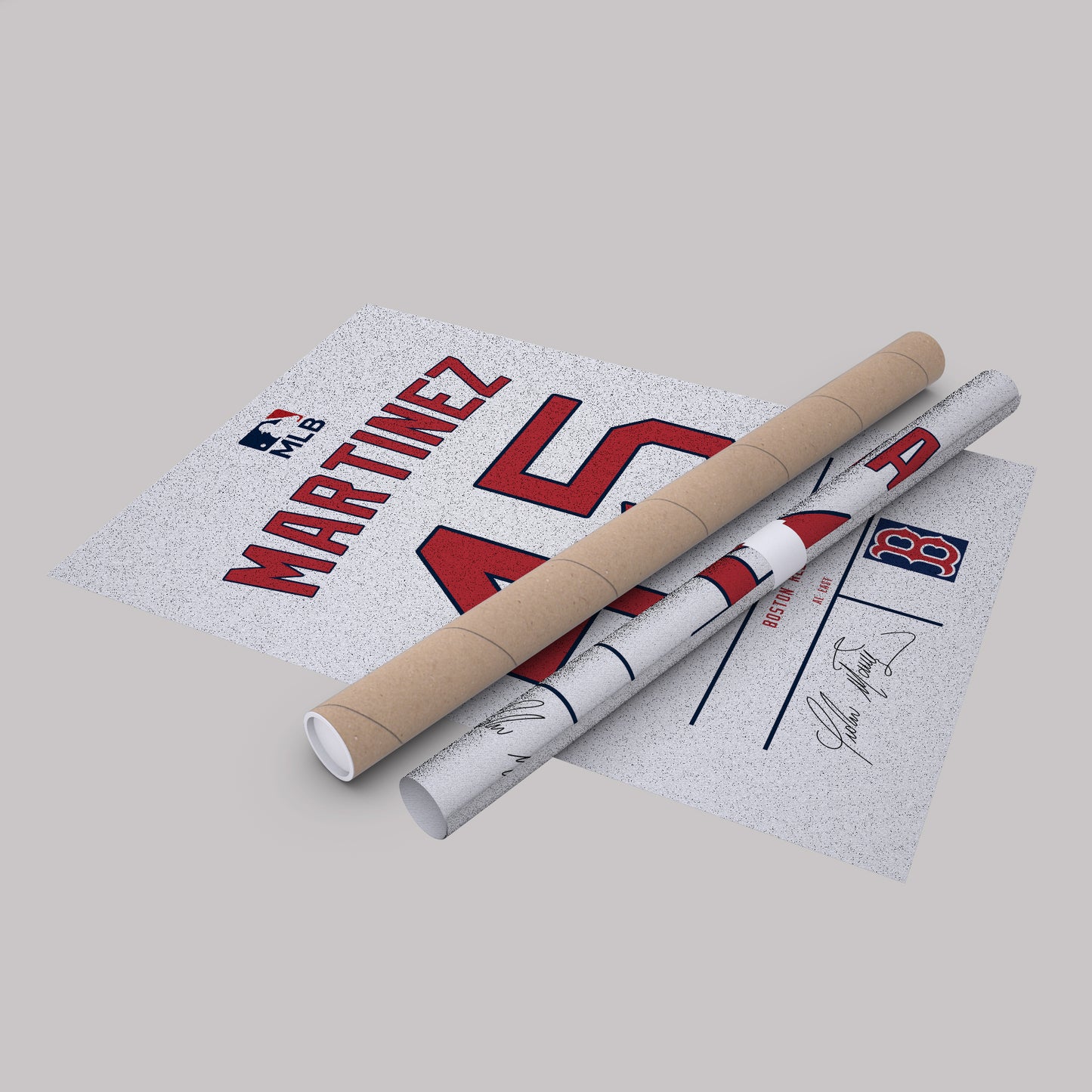 Pedro Martínez Red Sox Jersey Canvas Print | Wall Art Decor