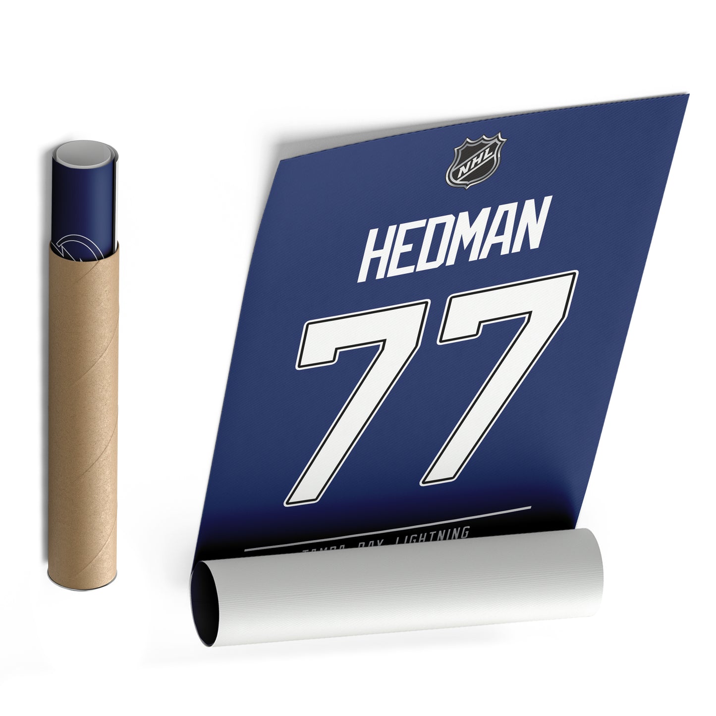 Victor Hedman Lightning Jersey Canvas Print | Wall Art Decor