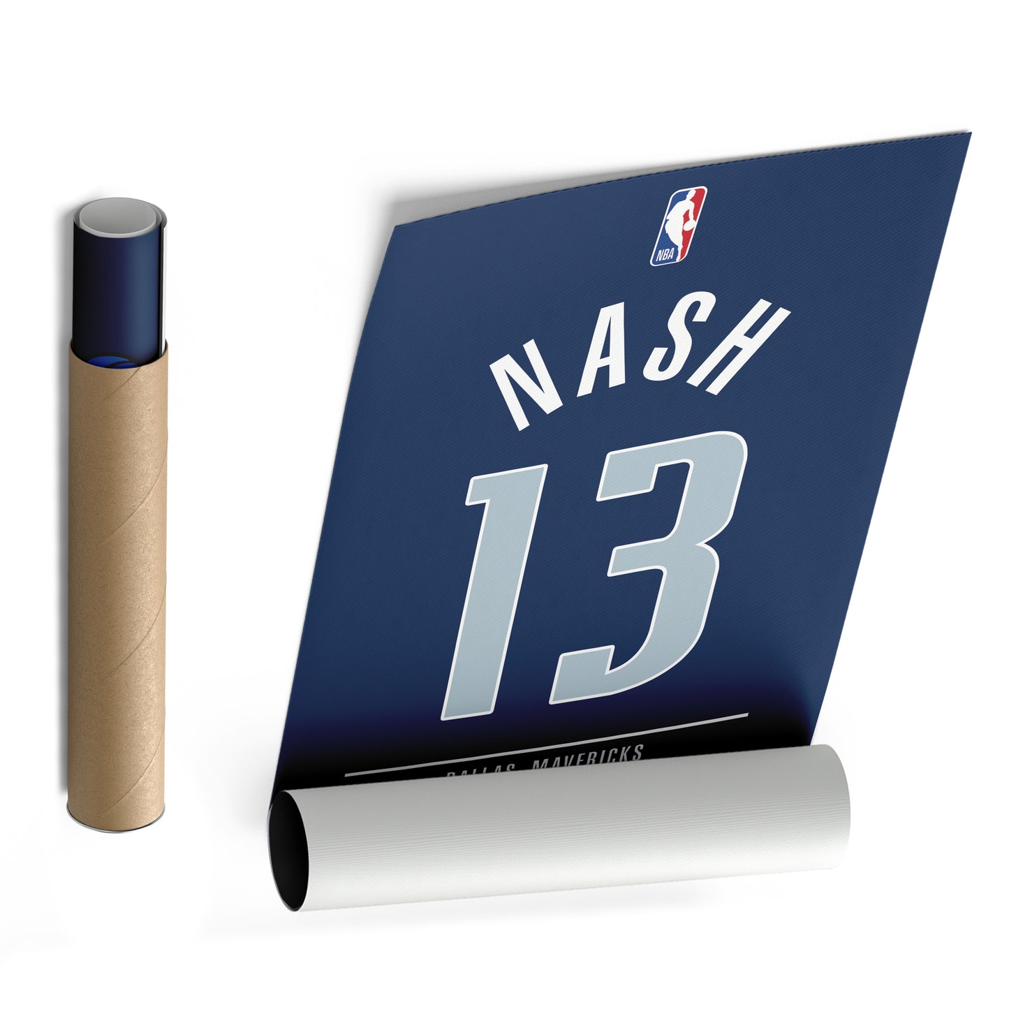 Steve Nash Mavericks Jersey Canvas Print | Wall Art Decor