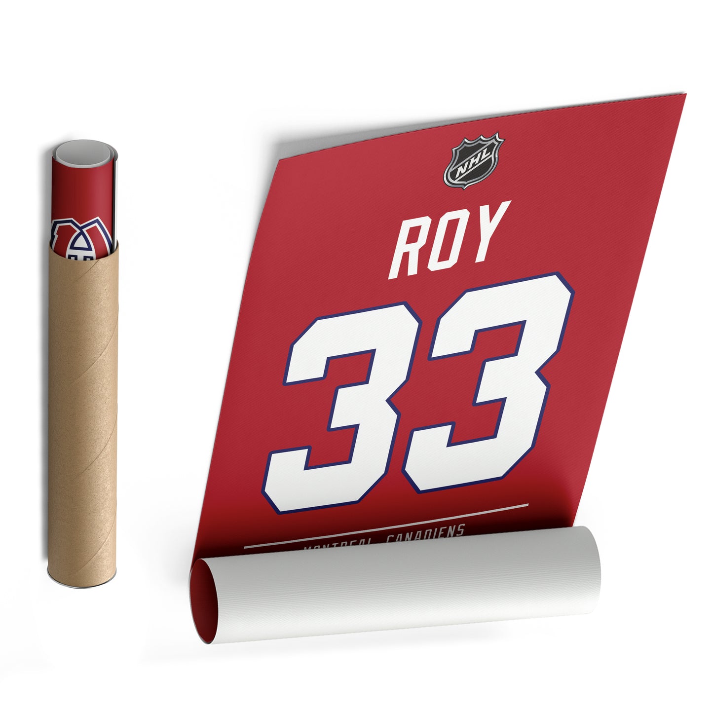 Patrick Roy Canadiens Jersey Canvas Print | Wall Art Decor