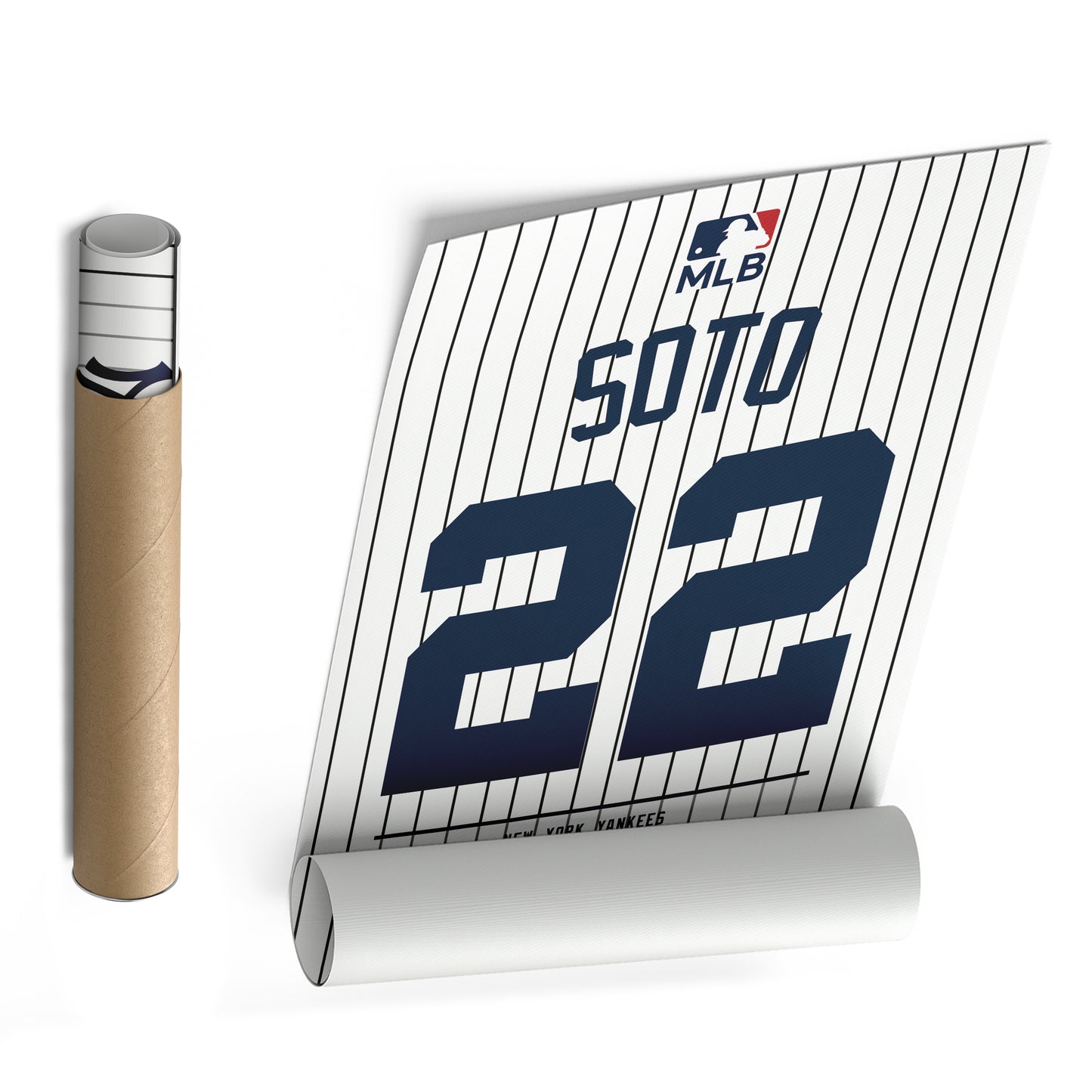 Juan Soto Yankees Jersey Canvas Print | Wall Art Decor