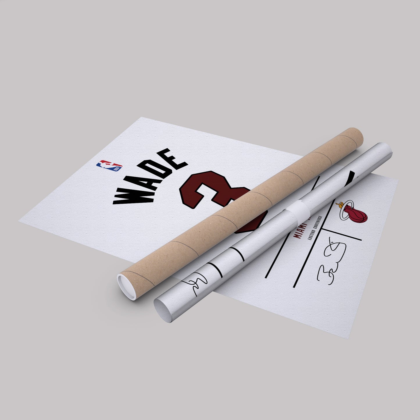 Dwyane Wade Heat Jersey Canvas Print | Wall Art Decor