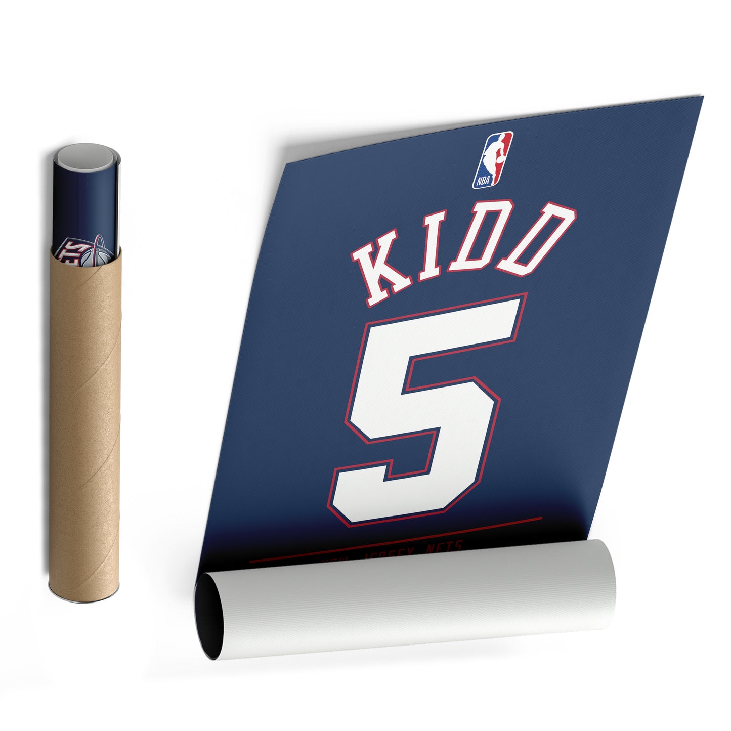Jason Kidd Nets Jersey Canvas Print | Wall Art Decor