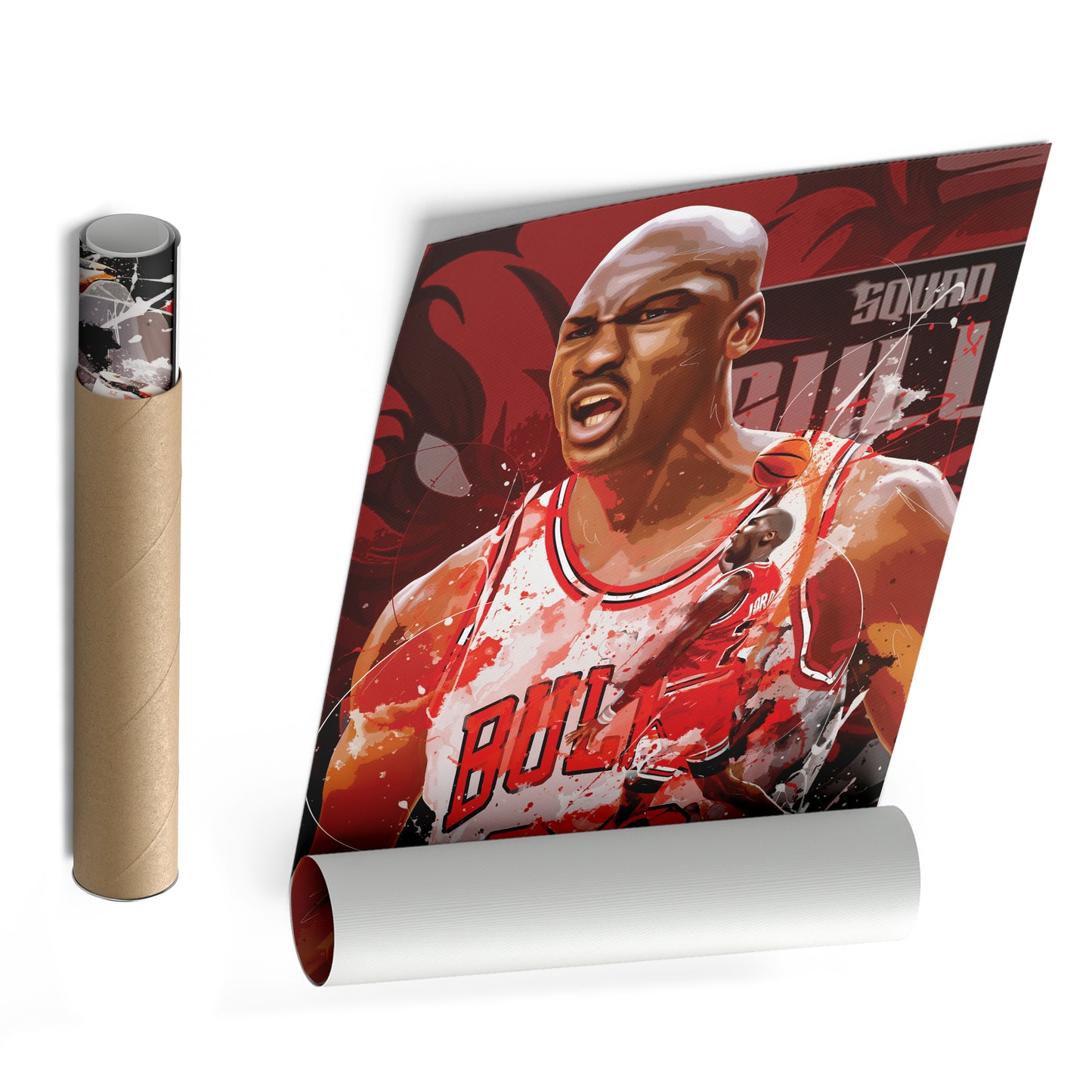 Michael Jordan Bulls Canvas Print | Chicago Basketball Wall Art