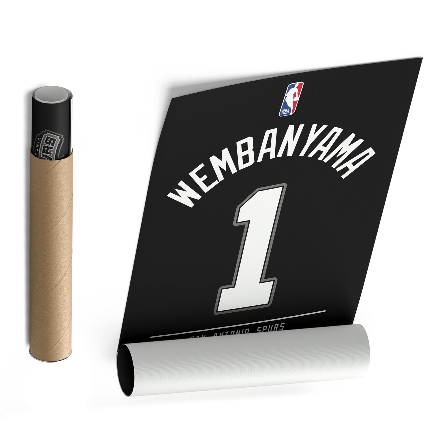 Victor Wembanyama Spurs Jersey Canvas Print | Wall Art Decor