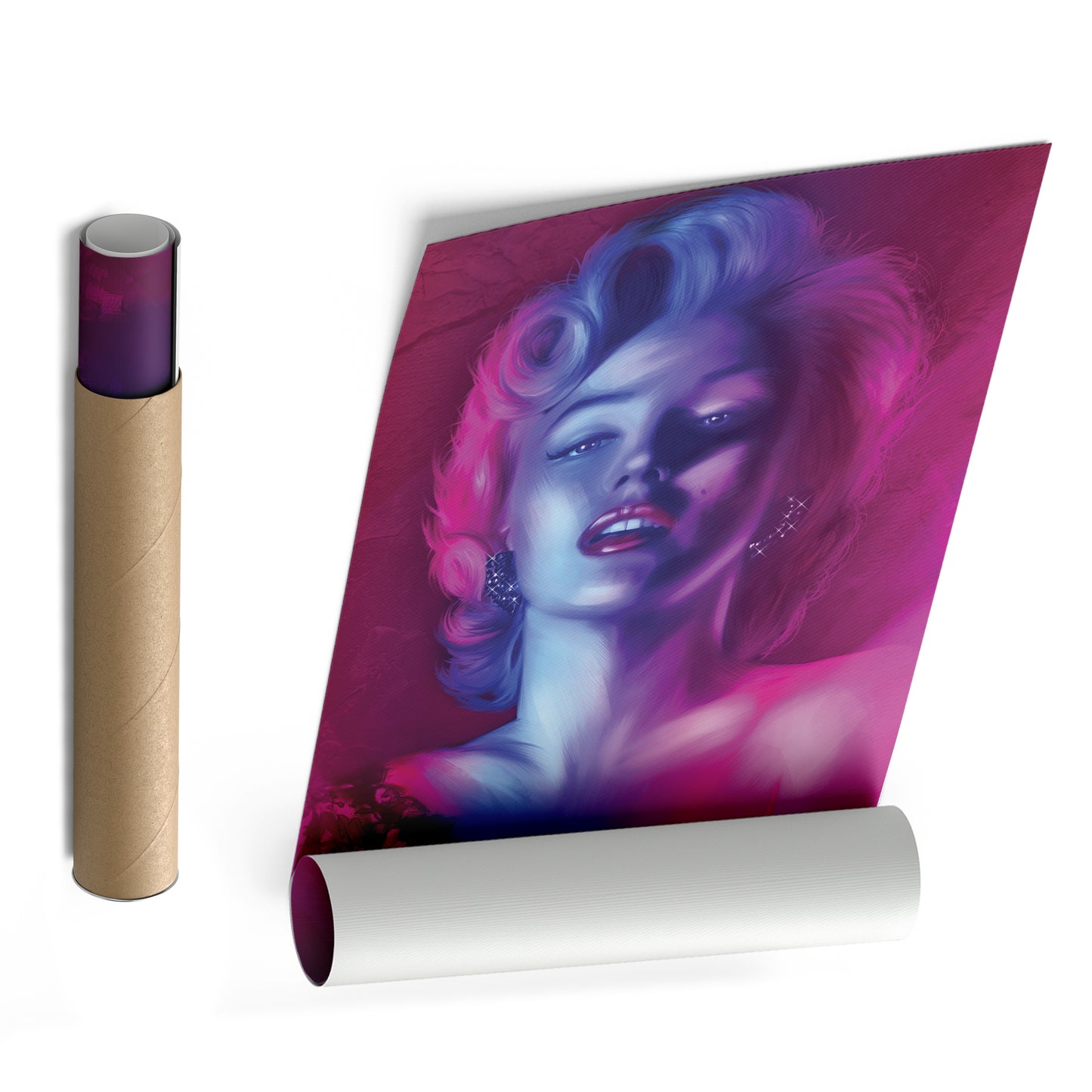Marilyn Monroe Canvas Print | Timeless Hollywood Glamour Wall Art