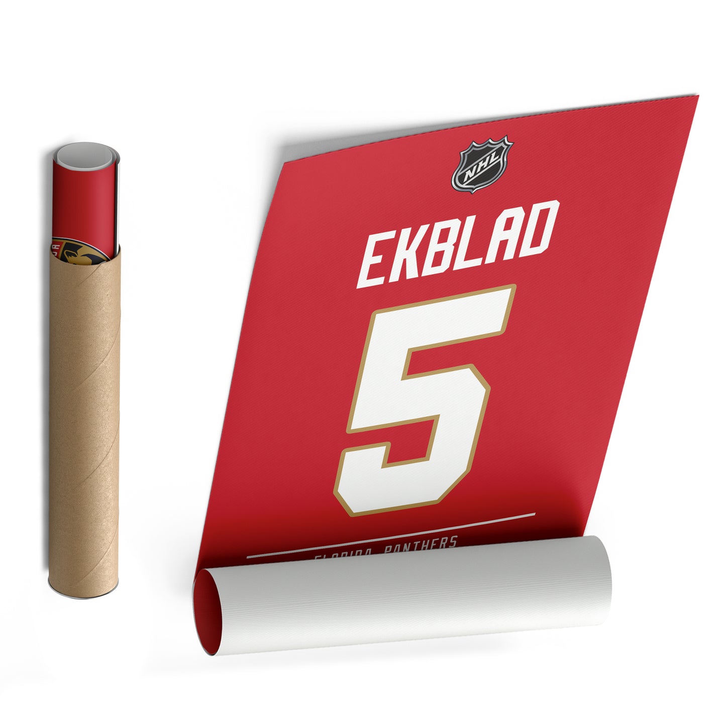 Aaron Ekblad Panthers Jersey Canvas Print | Wall Art Decor