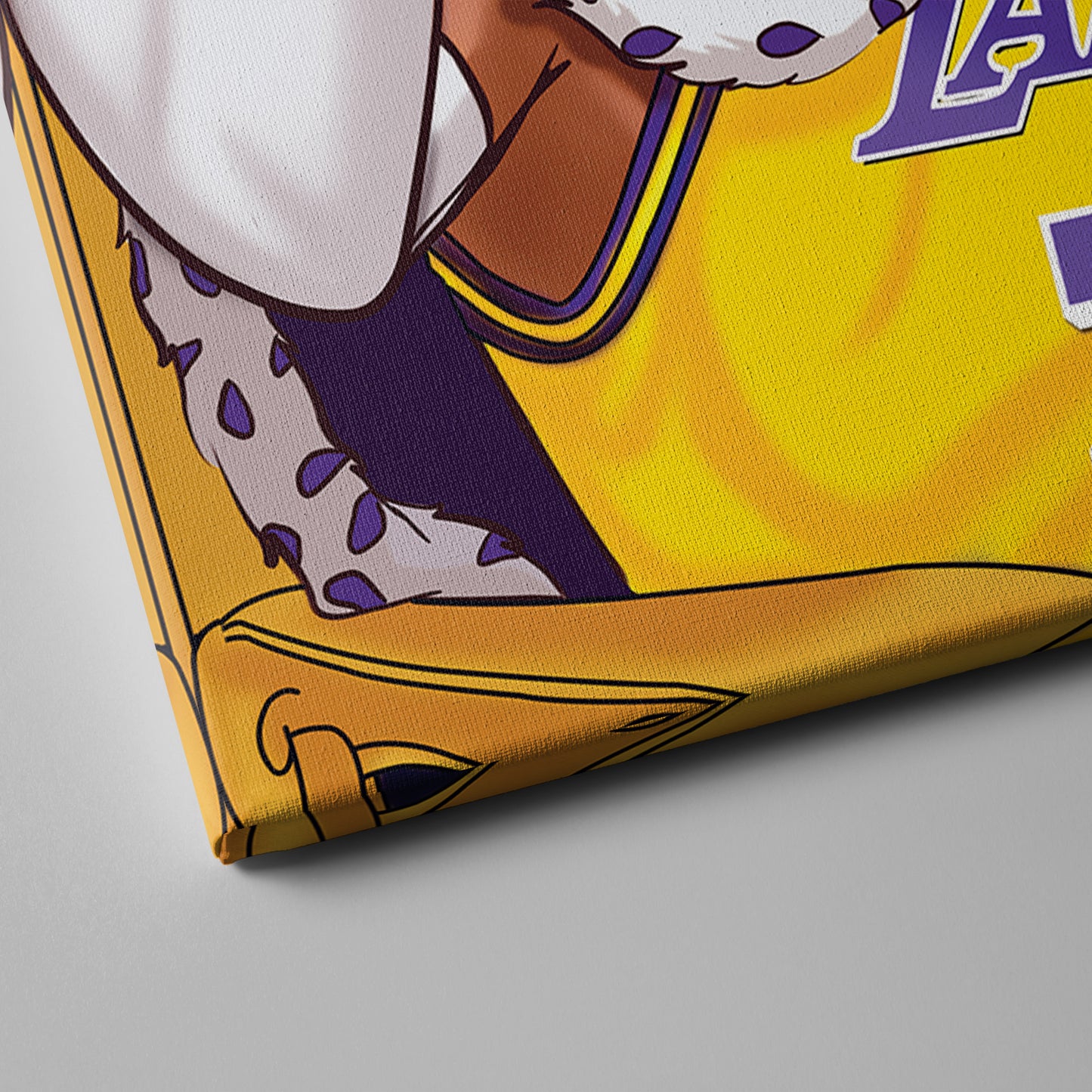 LeBron James Christmas Canvas Print | Festive Basketball Wall Art