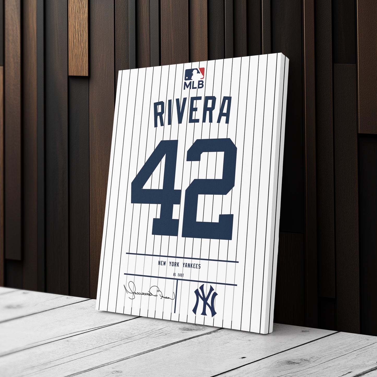 Mariano Rivera Yankees Jersey Canvas Print | Wall Art Decor