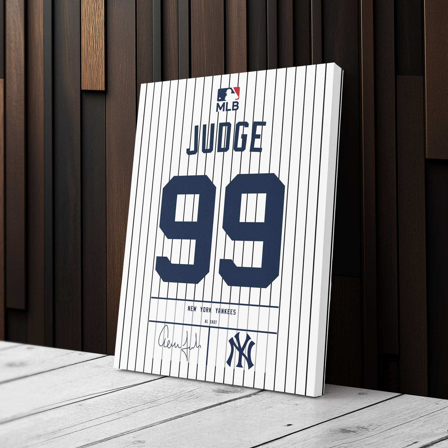 Aaron Judge Yankees Jersey Canvas Print | Wall Art Decor