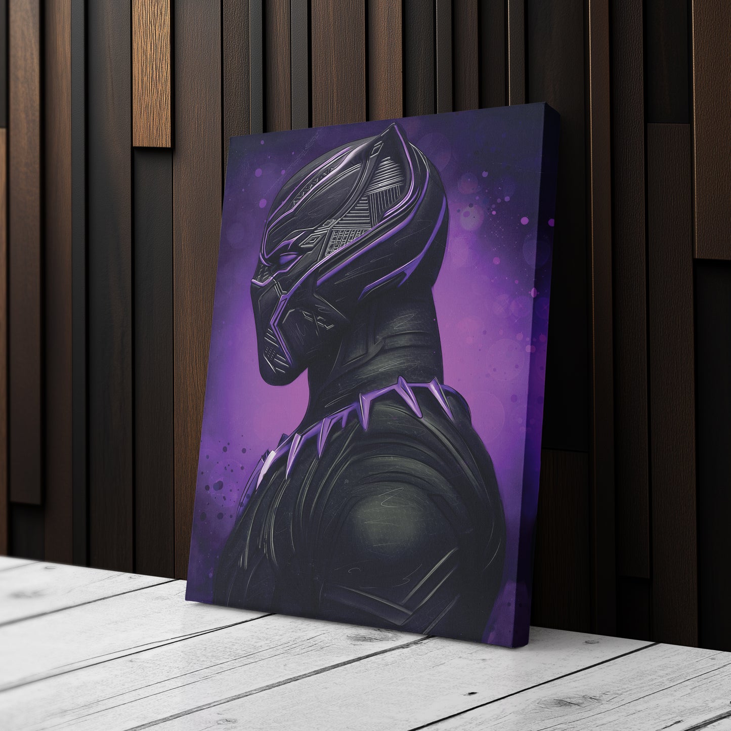 Black Panther Canvas Print | Marvel Superhero Wall Art