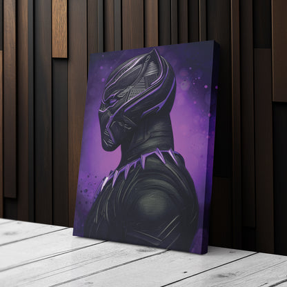 Black Panther Canvas Print | Marvel Superhero Wall Art