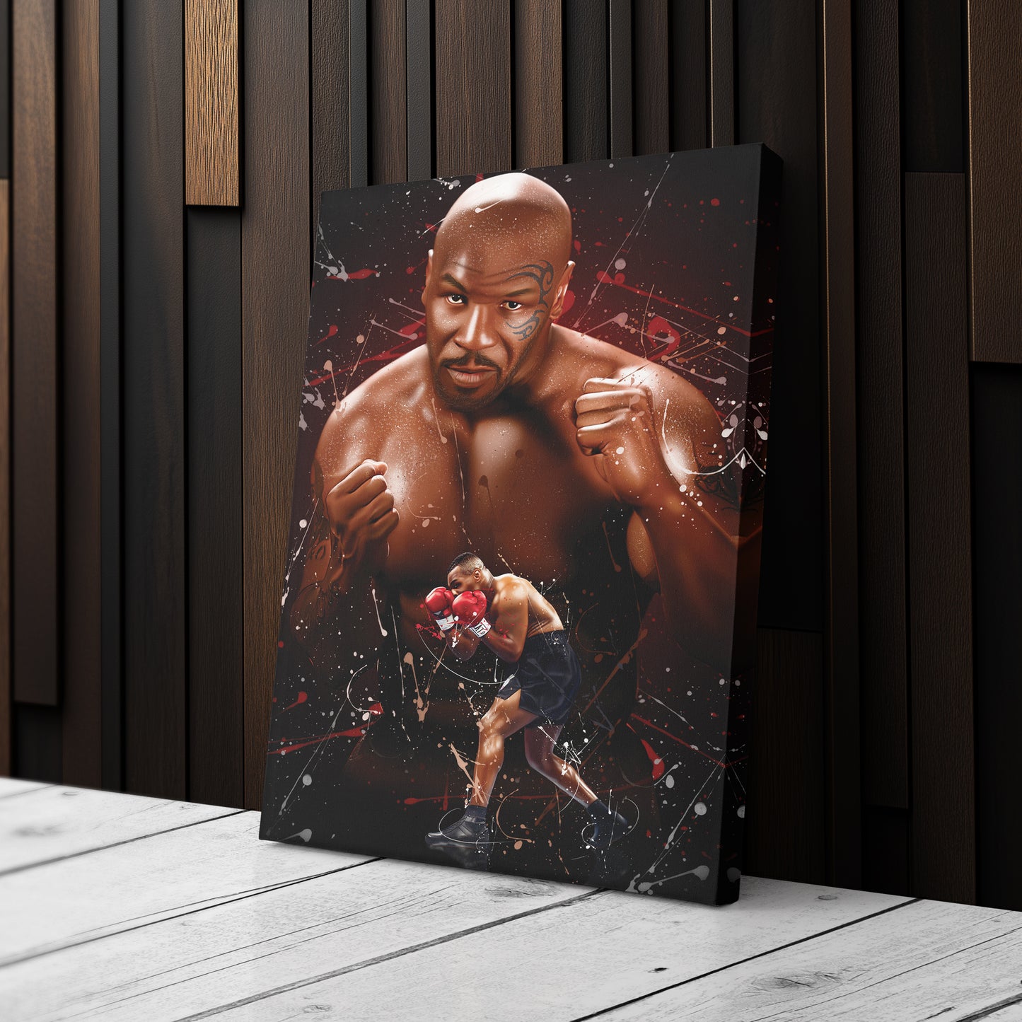 Mike Tyson Canvas Print | Boxing Legend Wall Art