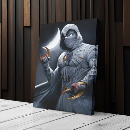 Moon Knight Canvas Print | Marvel Superhero Wall Art