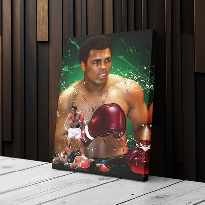 Muhammad Ali Canvas Print | Boxing Legend Wall Art