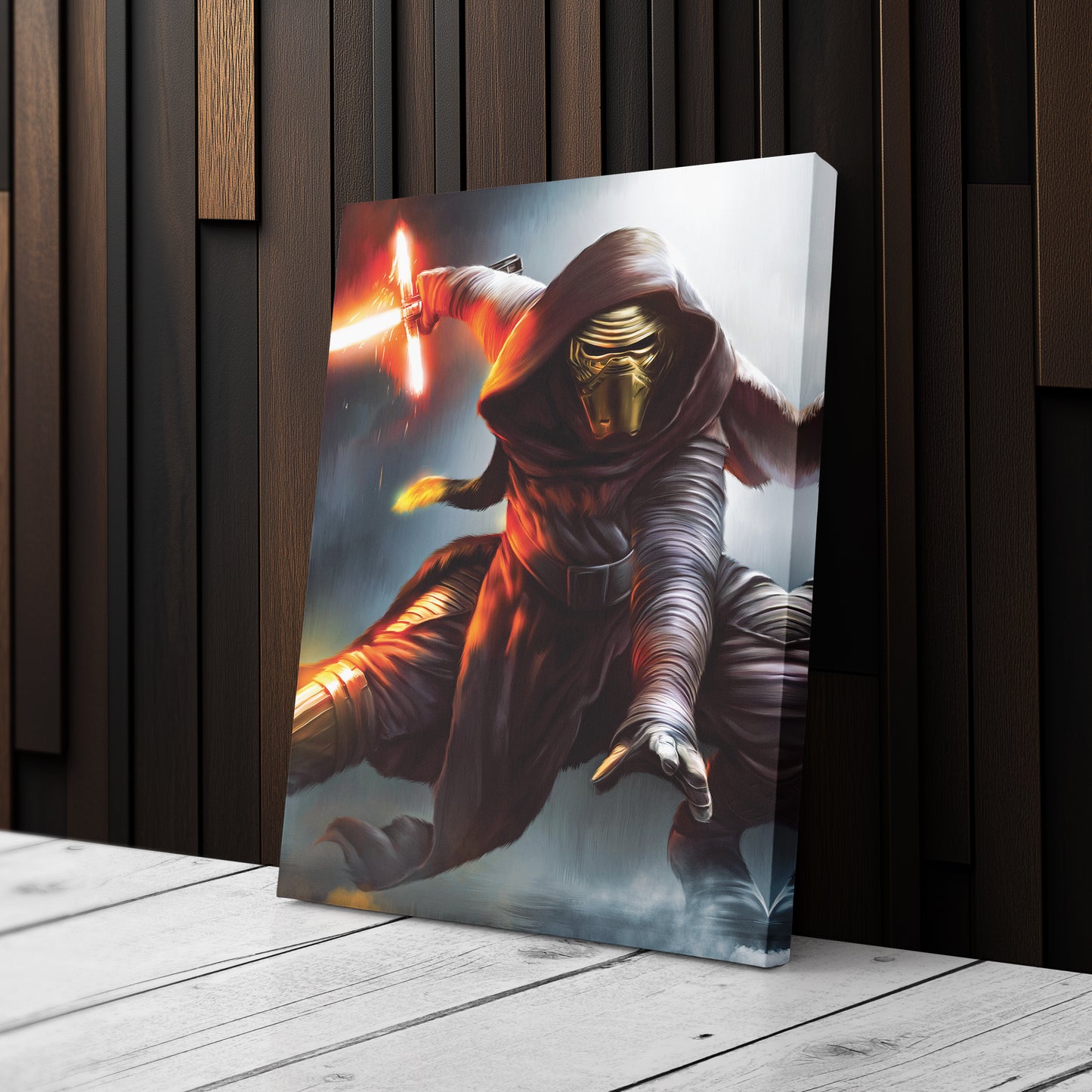 Kylo Ren Canvas Print | Star Wars Sith Warrior Wall Art