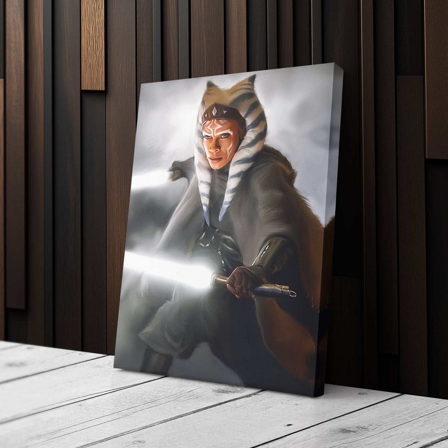 Ahsoka Tano Canvas Print | Star Wars Wall Art Decor