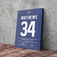 Auston Matthews Maple Leafs Jersey Art