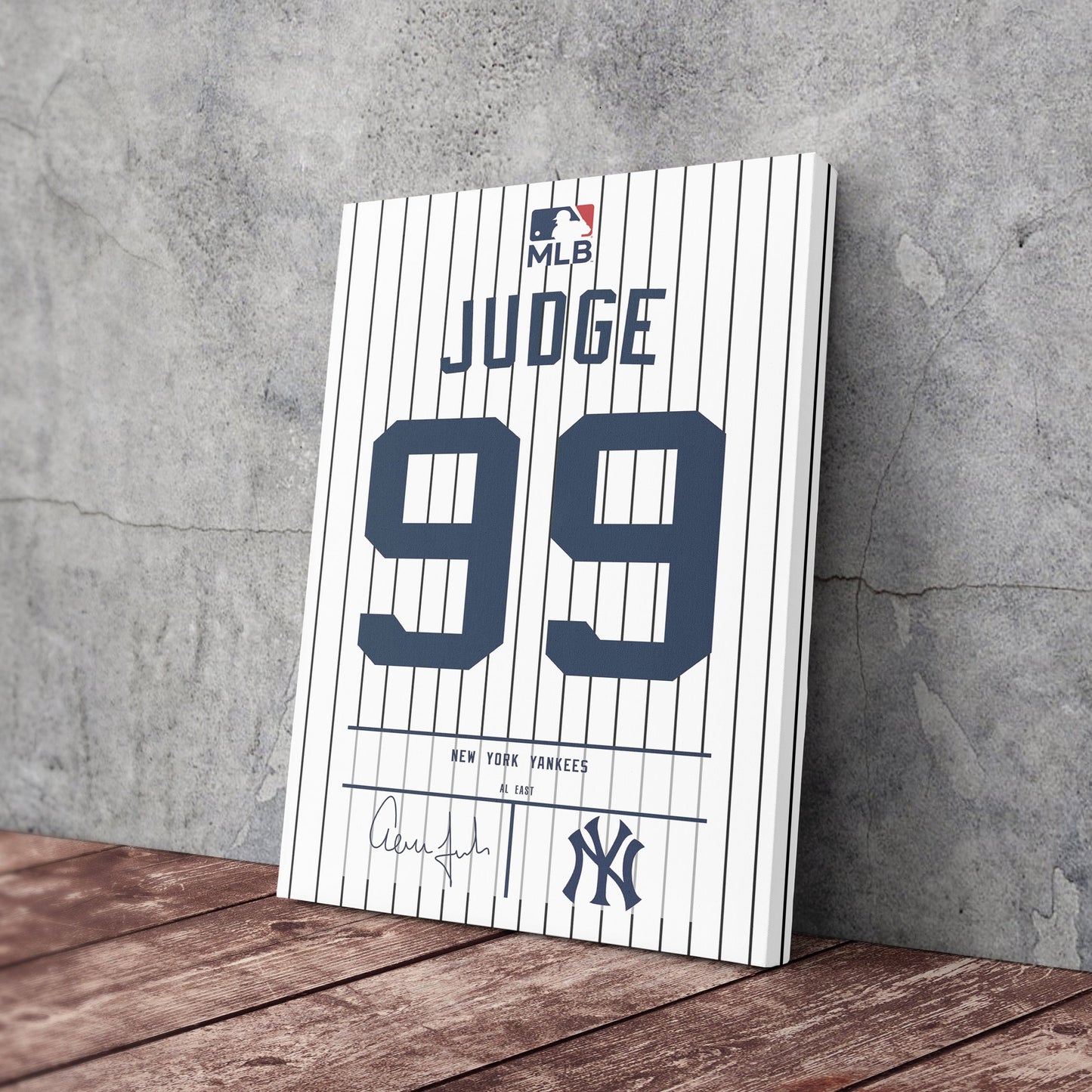 Aaron Judge Yankees Jersey Canvas Print | Wall Art Decor