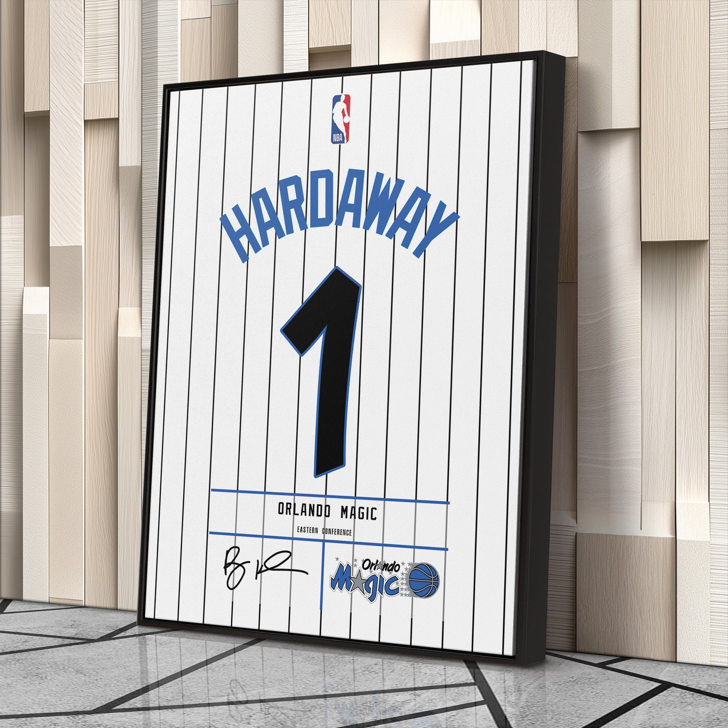 Penny Hardaway Magic Jersey Canvas Print | Wall Art Decor