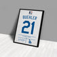 Walker Buehler Dodgers Jersey Art