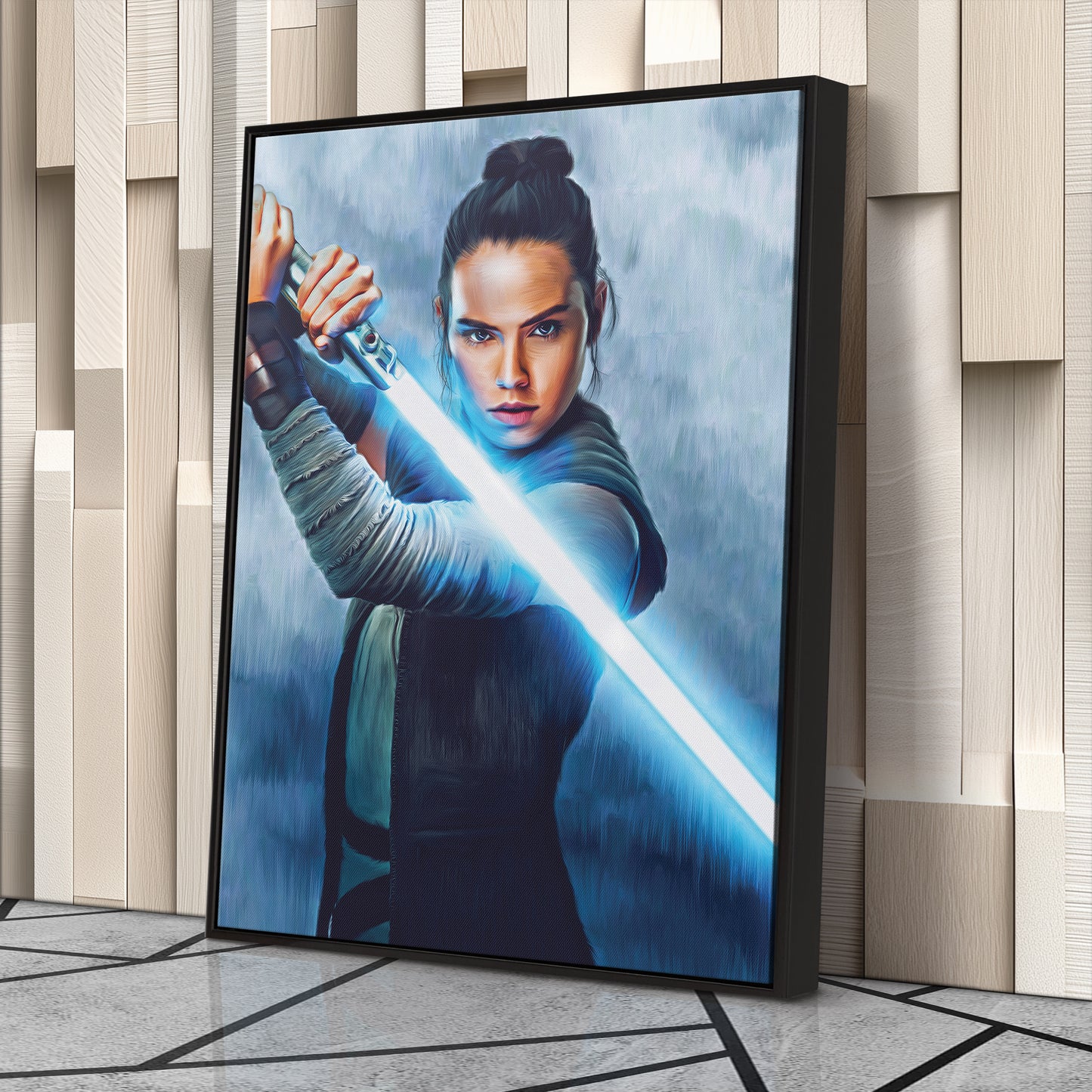 Rey Skywalker Canvas Print | Star Wars Jedi Wall Art