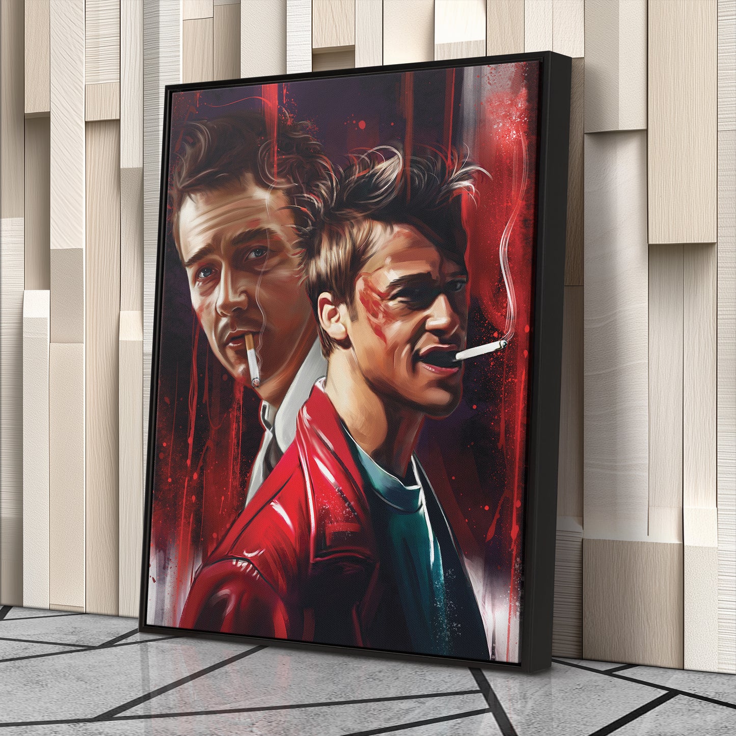 Fight Club Cult Movie Canvas Print | Iconic Film Wall Art