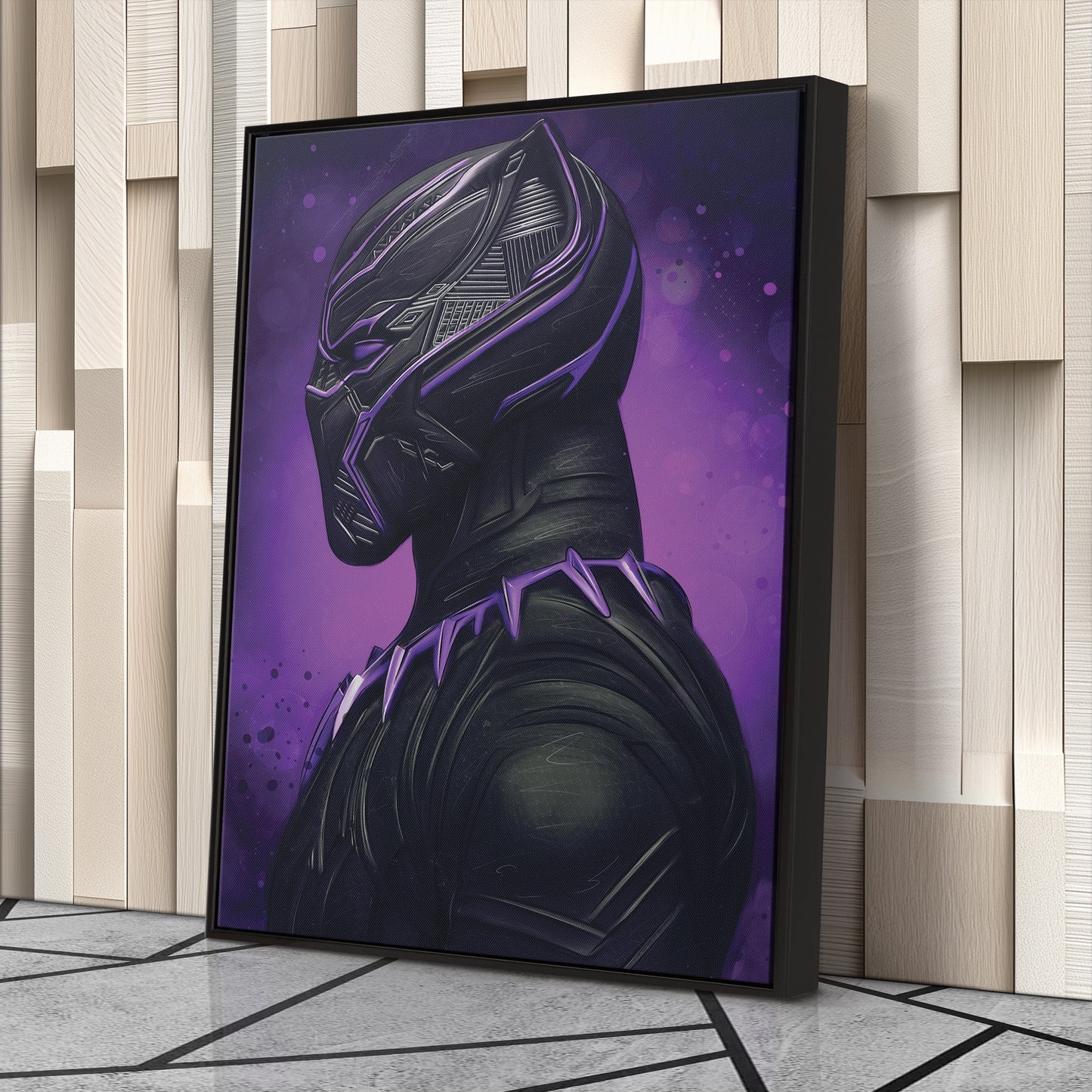 Black Panther Canvas Print | Marvel Superhero Wall Art