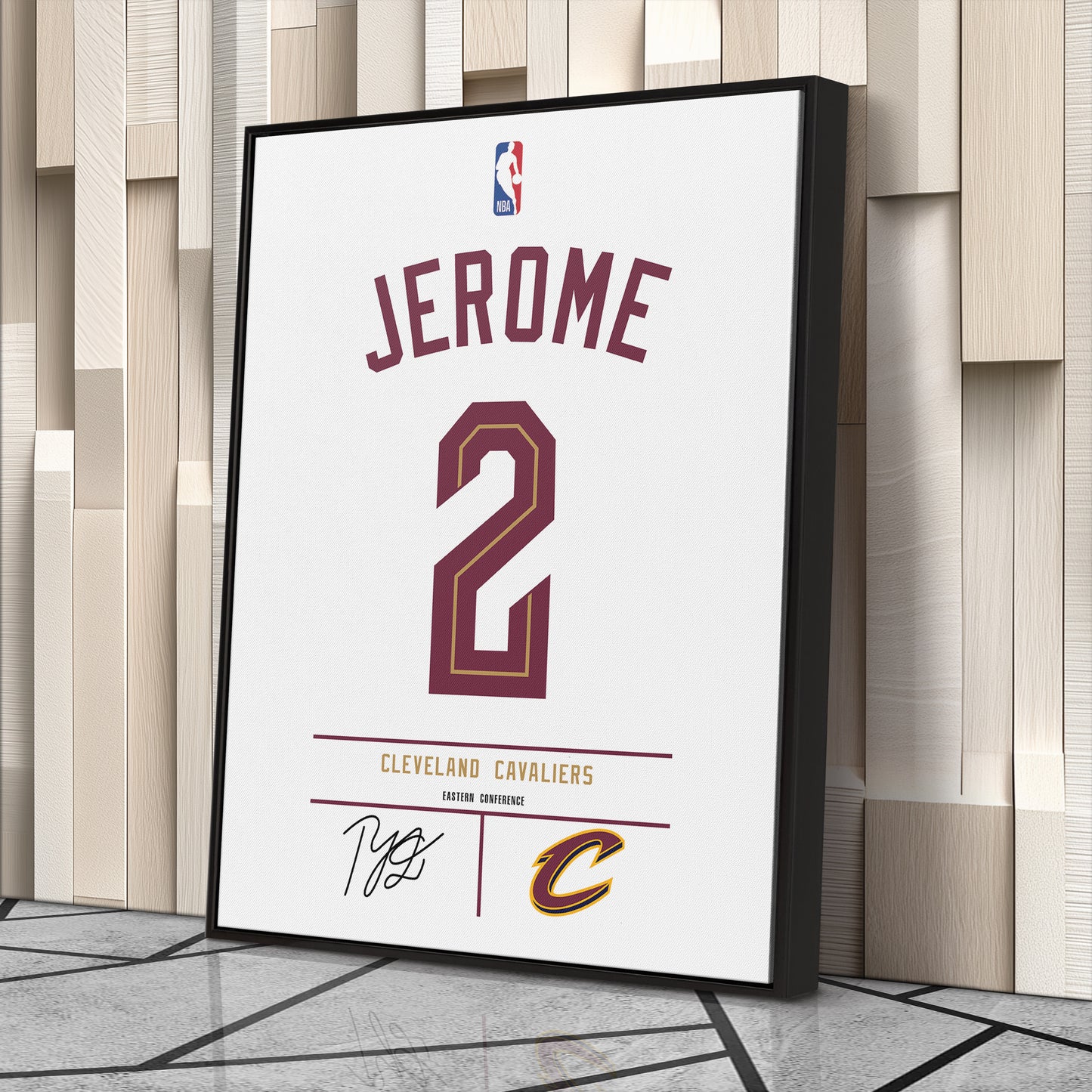 Ty Jerome Cavaliers Jersey Canvas Print | Wall Art Decor
