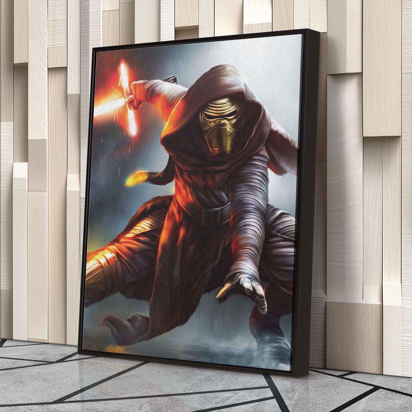 Kylo Ren Canvas Print | Star Wars Sith Warrior Wall Art