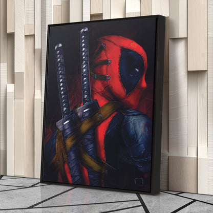 Deadpool Canvas Print | Marvel Anti-Hero Wall Art