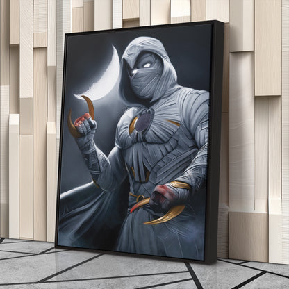 Moon Knight Canvas Print | Marvel Superhero Wall Art