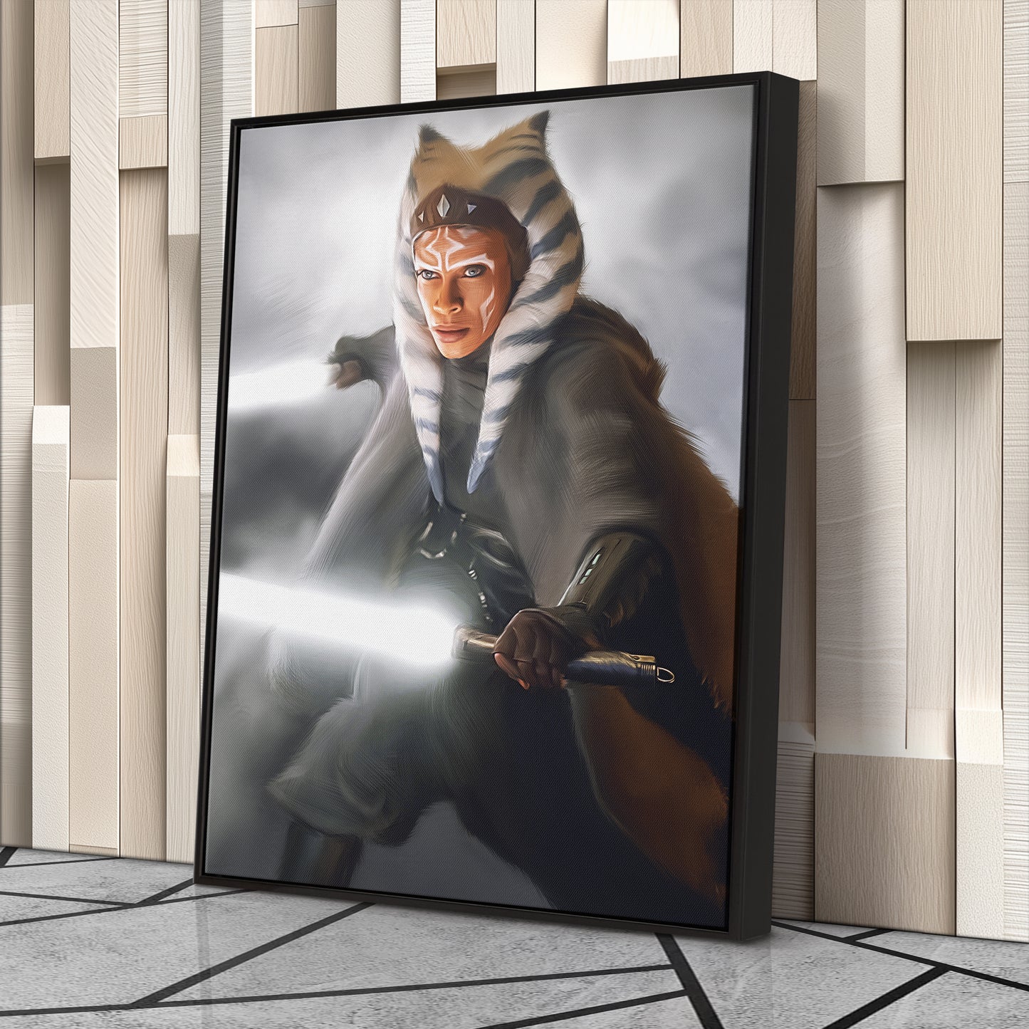 Ahsoka Tano Canvas Print | Star Wars Wall Art Decor