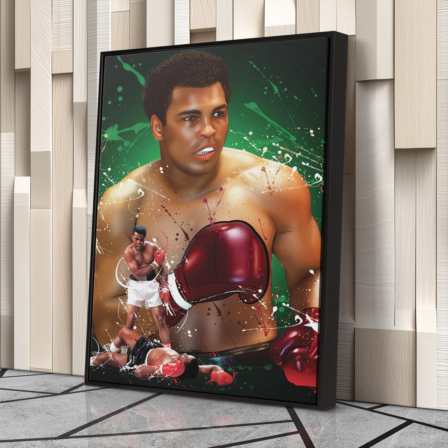 Muhammad Ali Canvas Print | Boxing Legend Wall Art